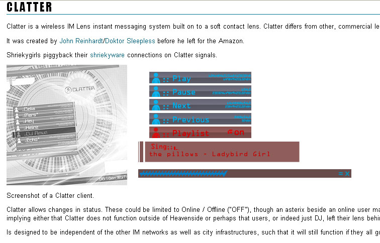 Clatter V1